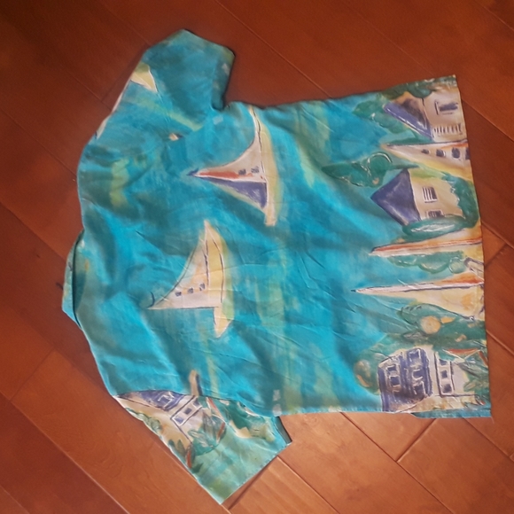 Vintage - SEA SUNS SAILING TROPICAL  VACATION WOMENS - Picture 2 of 9